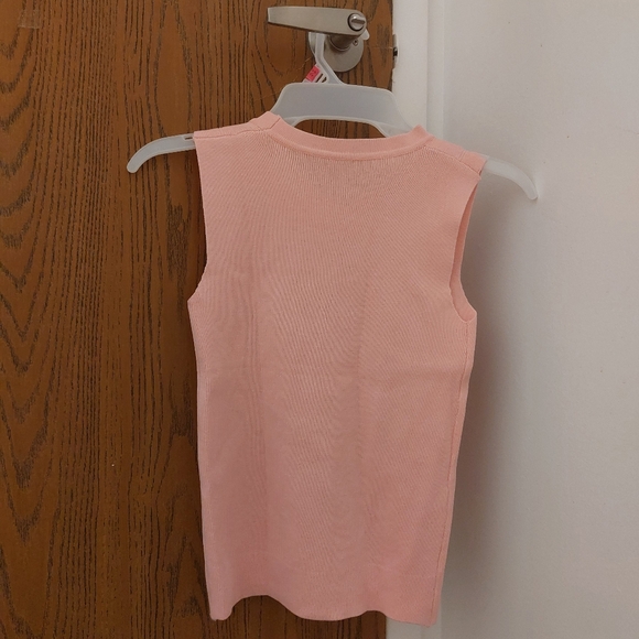 Pink Sleeveless Tank Tops for Women - Picture 2 of 3